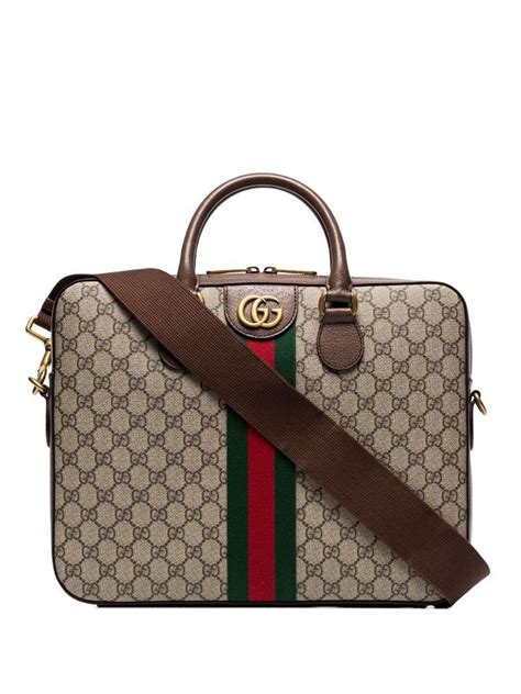 gucci business bag briefcase computer bag 019-0423|Gucci vincennes gg briefcase.